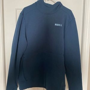 Mens NoBull Performance Hoodie XL- Steel Blue